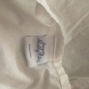 Shabby chic vintage sheet set